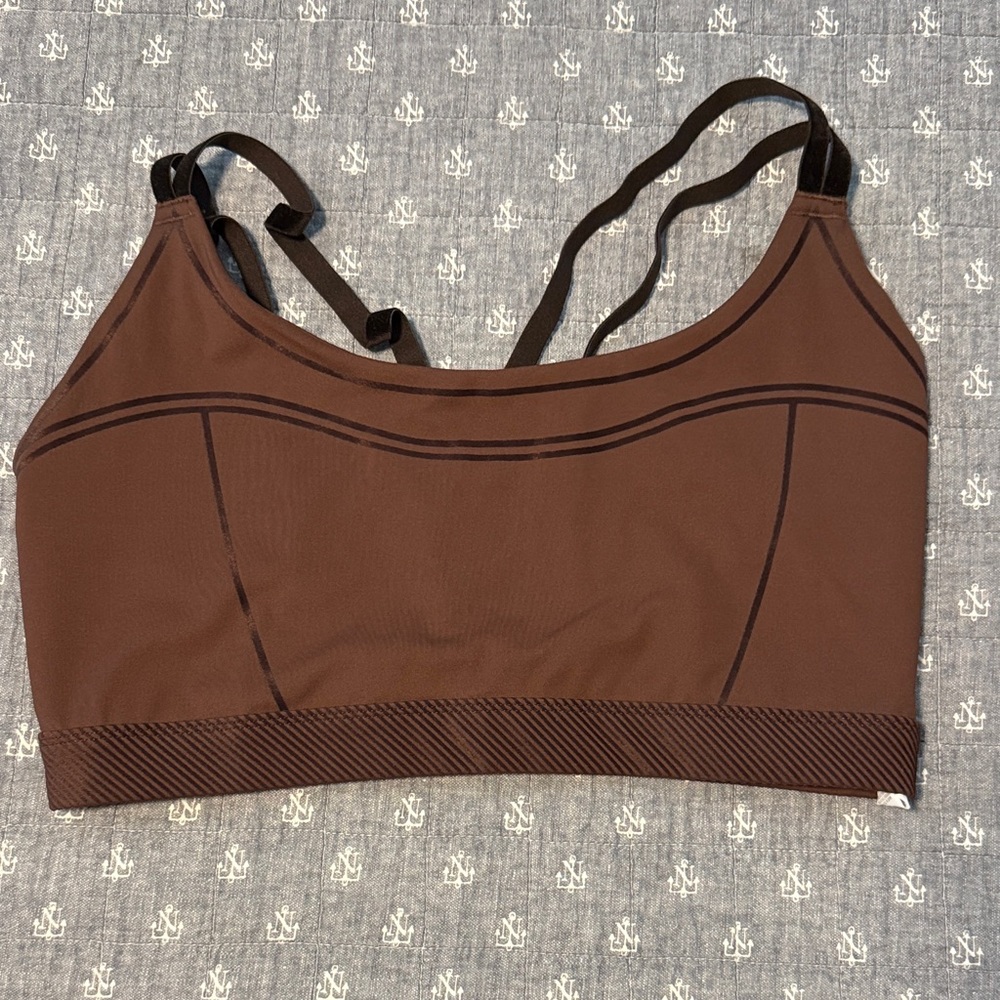 Aerie Chocolate Sports Bra
